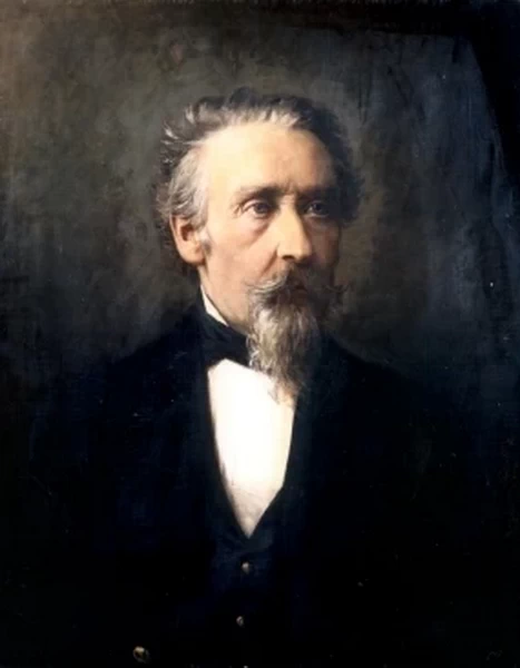 Julie Wilhelmine Hagen - Schwarz, Ritratto di Hugo Kapp, Tartu Art Museum's painting collection